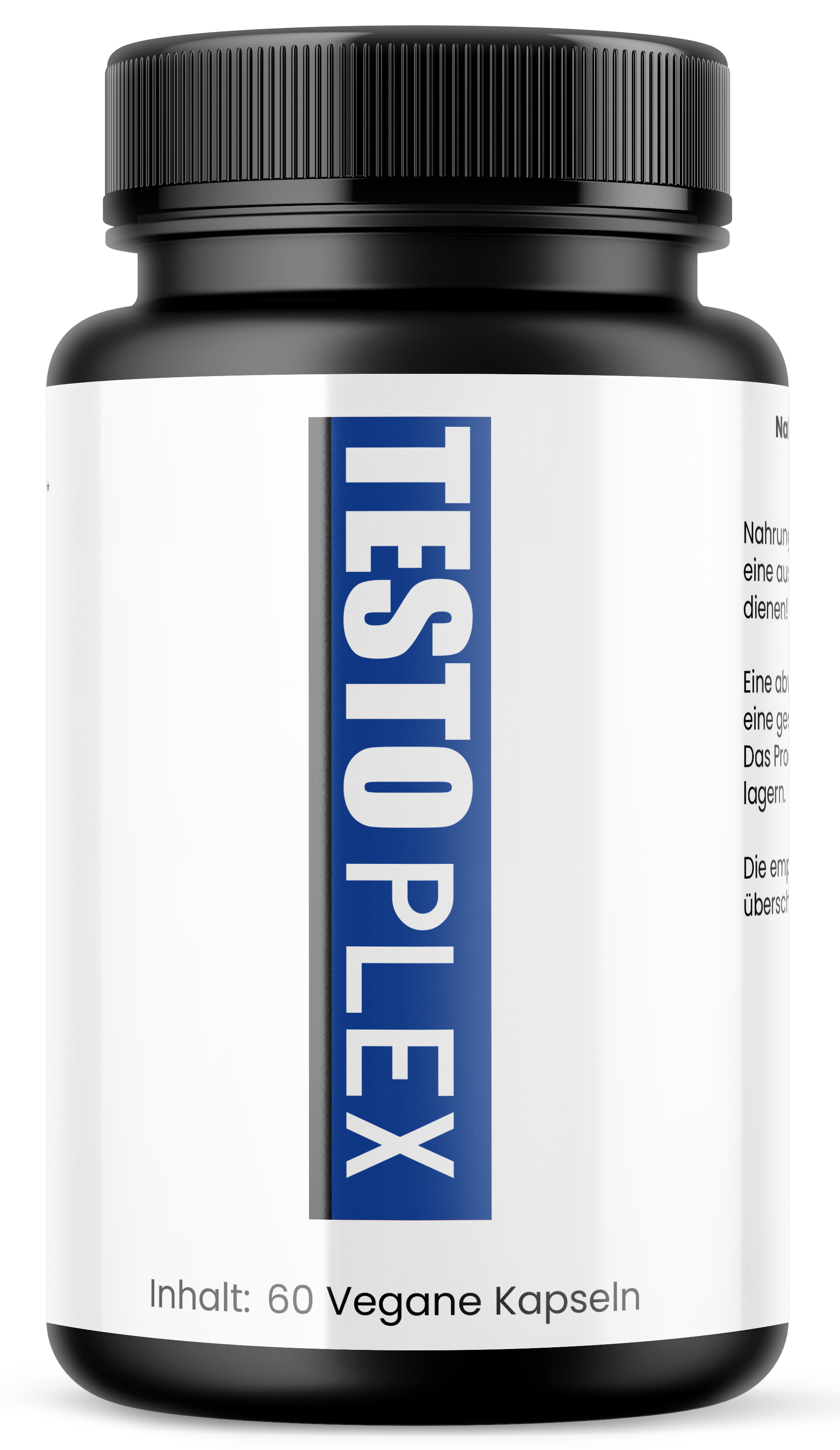 Testoplex™ Original – vegane Männer-Kapseln, Produktdose